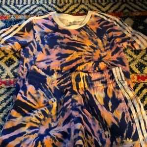 Adidas shirt and shorts